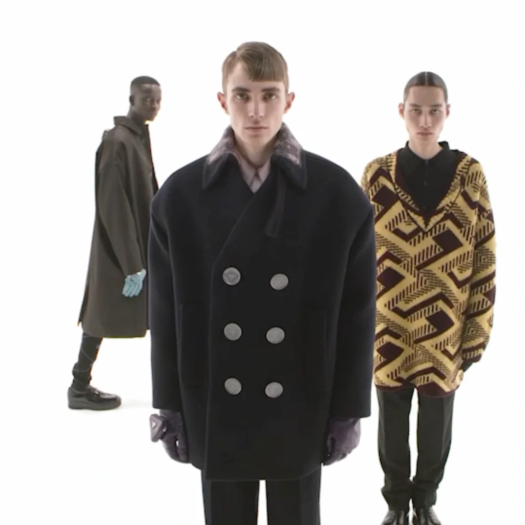 frame extract from Prada spot